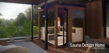 Egyedi építésű design szauna Egyedi építésű design szauna
