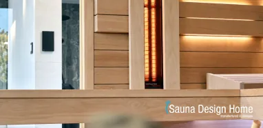 Kombinált szauna beépített infrapanellel Kombinált szauna beépített infrapanellel
