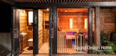Kültéri wellness szauna