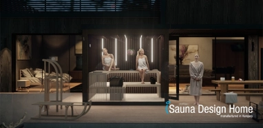 Kültéri design szauna