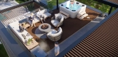 Penthouse tetőterasz tervezés