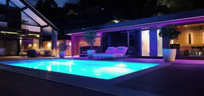 Egyedi kültéri wellness ház építés