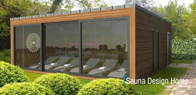 Prémium kültéri wellness szaunaház