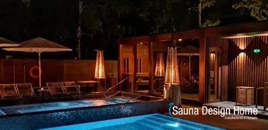 Kültéri szauna, szaunaház gyártás Kültéri szauna, szaunaház gyártás