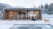 Modern Szauna