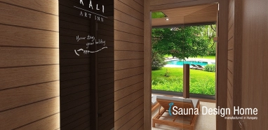 Wellness szaunaház