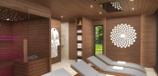 Exkluzív wellness szaunaház építés