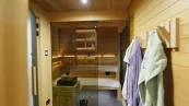 Egyedi szauna belső tér Egyedi szauna belső tér