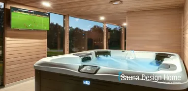Jakuzzi és szauna egyben