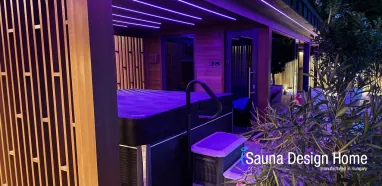 Szauna és jacuzzi Szauna és jacuzzi