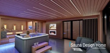 Kültéri wellness téli kert Kültéri wellness téli kert