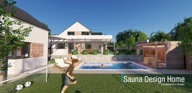 Kültéri szaunaház és wellness Kültéri szaunaház és wellness