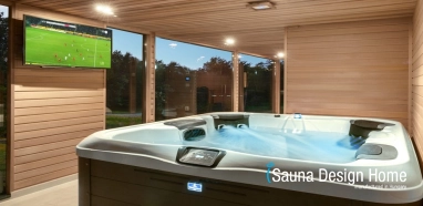 Jakuzzi és szauna egyben