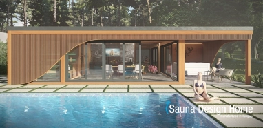 Otthoni wellness és szaunaház építés