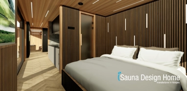 Prémium hálótér wellness pihenőházban Prémium hálótér wellness pihenőházban