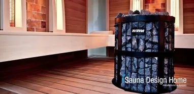 Finn és infra szauna Himalája sóterápiával Finn és infra szauna Himalája sóterápiával