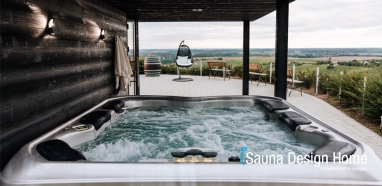 Kültéri wellness, jakuzzi