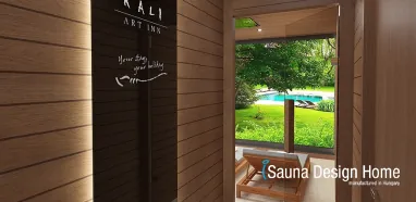 Wellness szaunaház