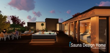 Penthouse lakás Győr